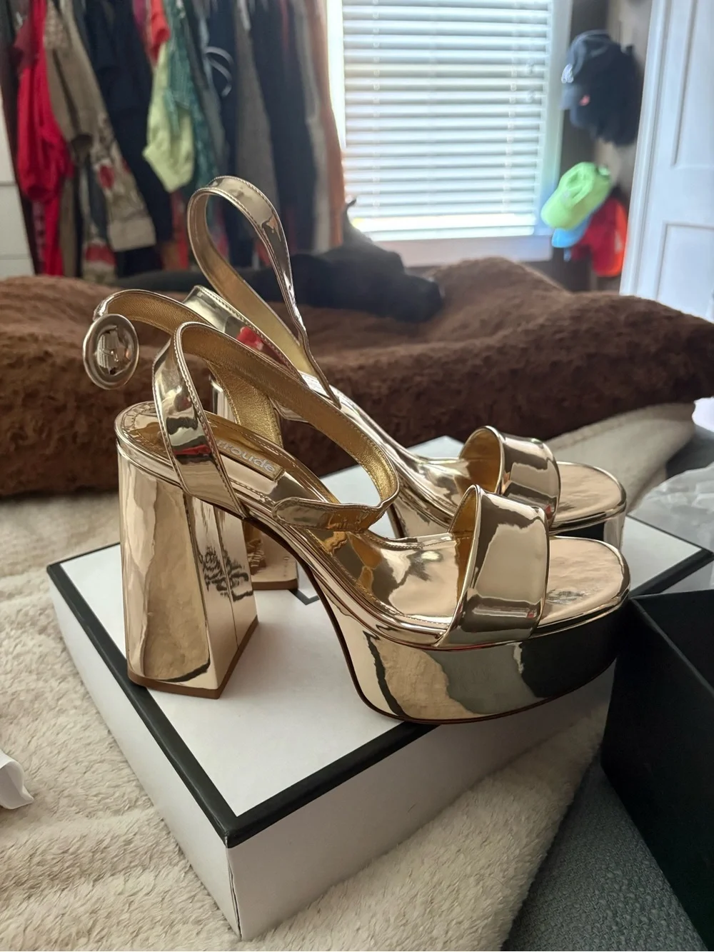 Larroude Dolly Platform Sandal